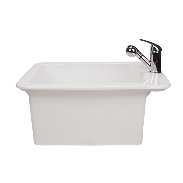 P01 Foot Basin With Parts (Ceramic)-1