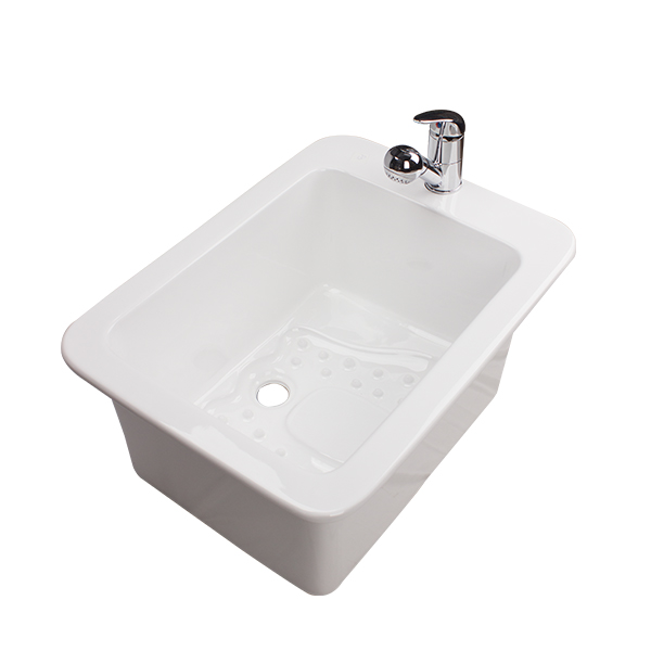 P01 Foot Basin With Parts (Ceramic)-2