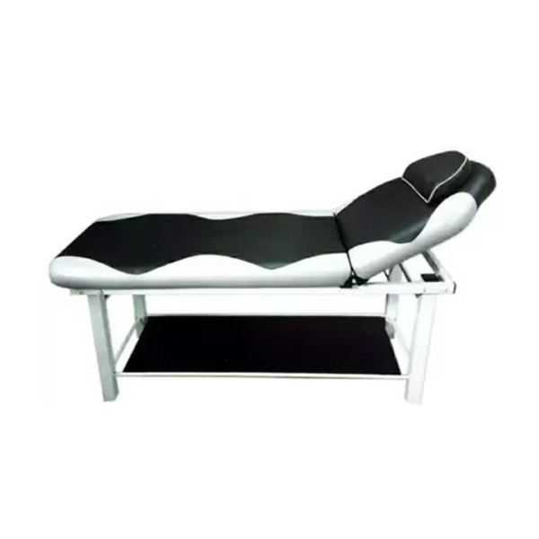 BP FURNITURE BED 2 FOLD – BLACK & SILVER